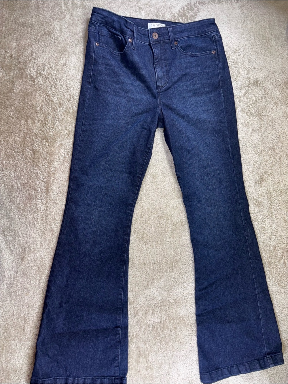 sofia by sofia vergara Dark Blue Flare Jeans